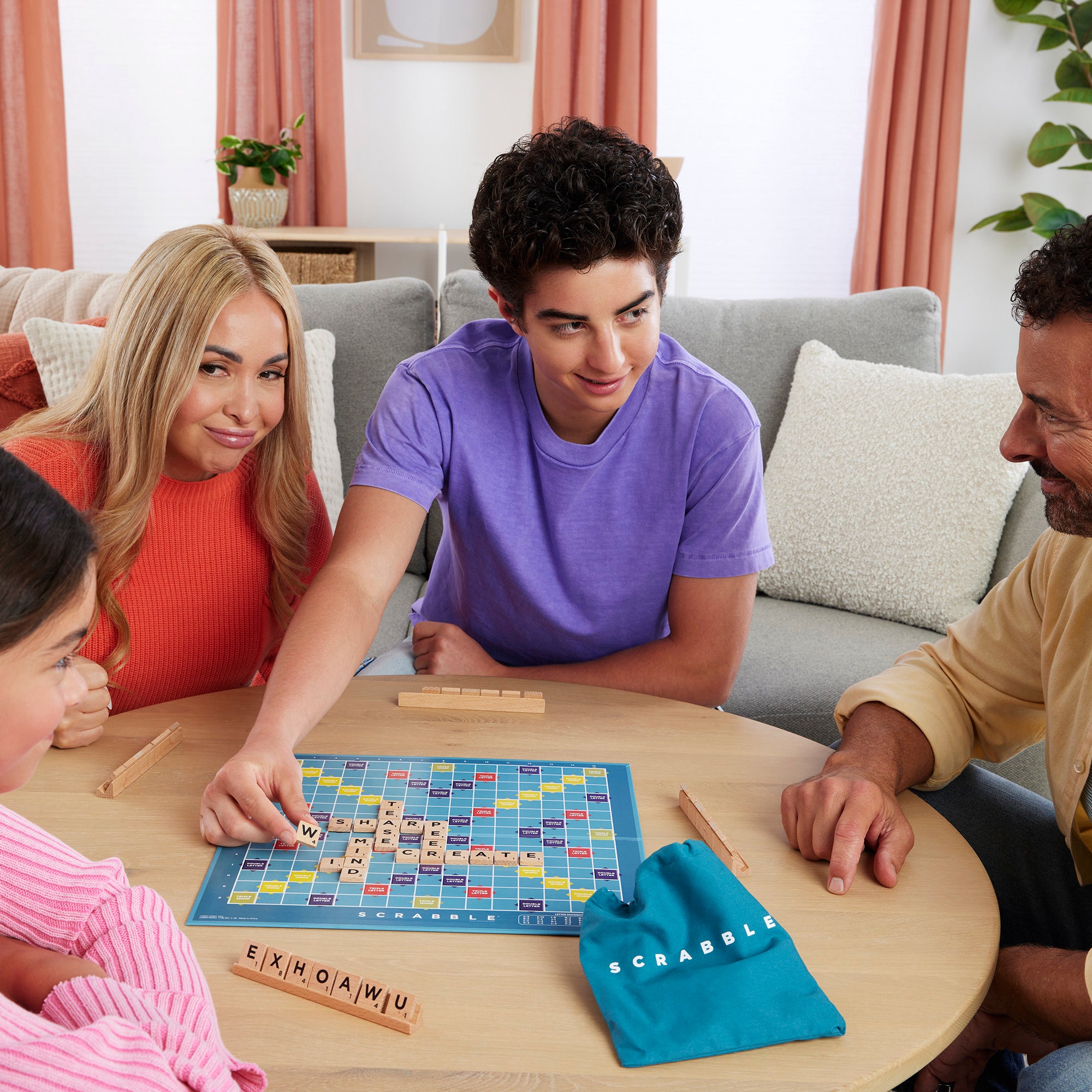 Spill Scrabble Wood Edition