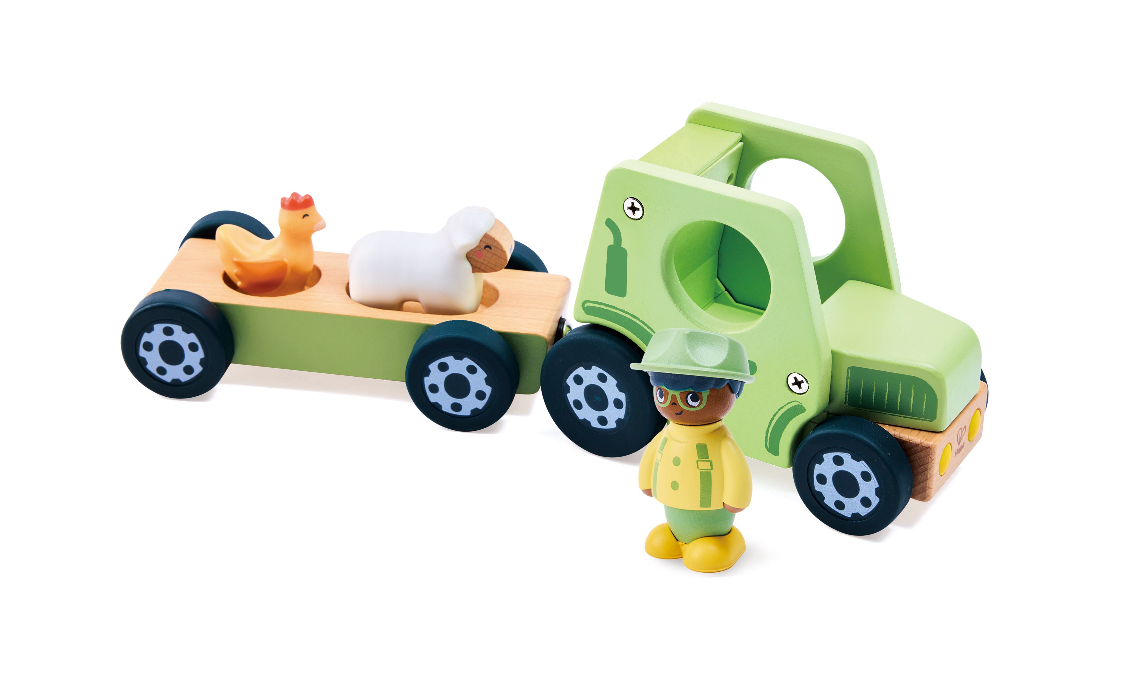 Hape The Rumbling Tractor M Lyd