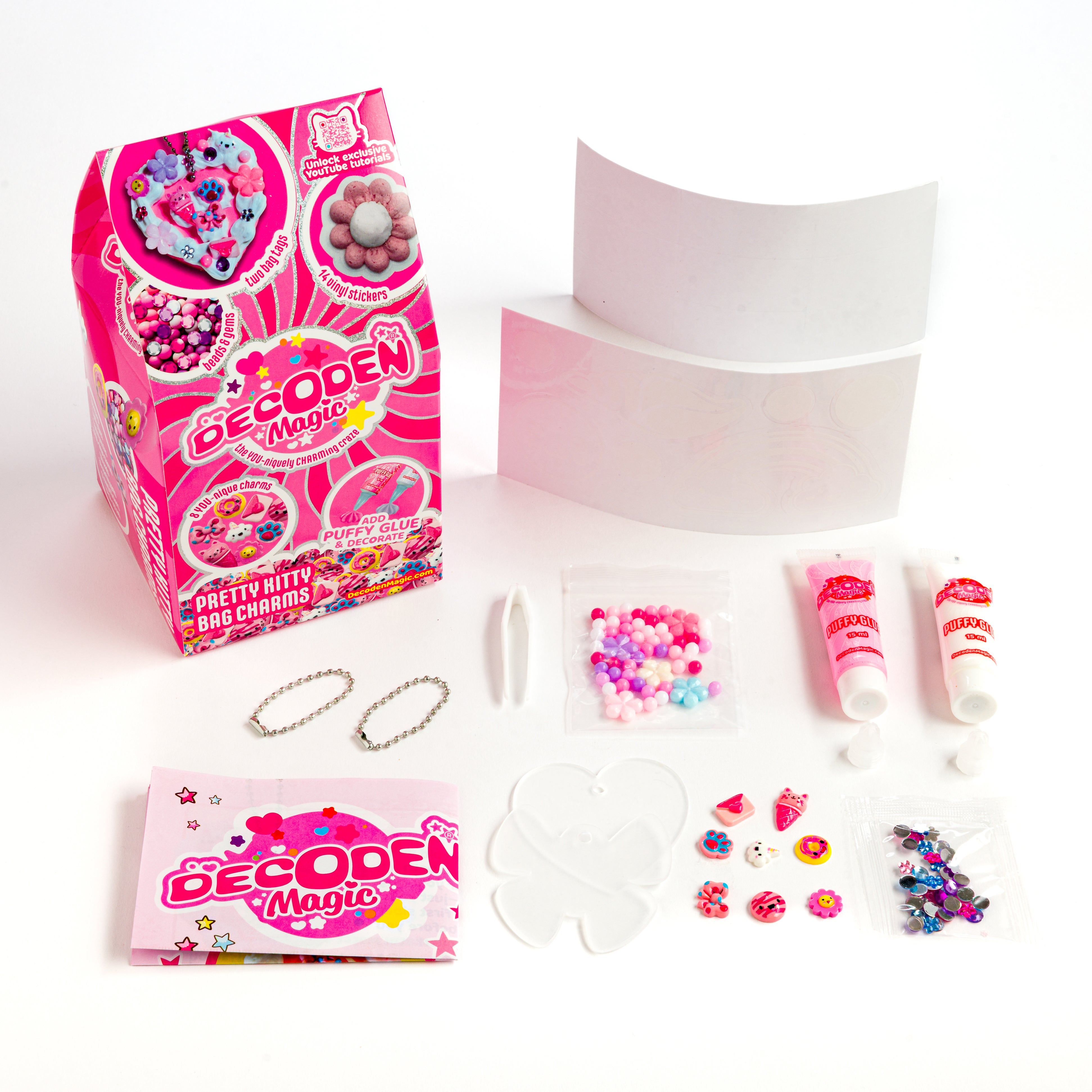 Decoden Pretty Kitty Bag Charms