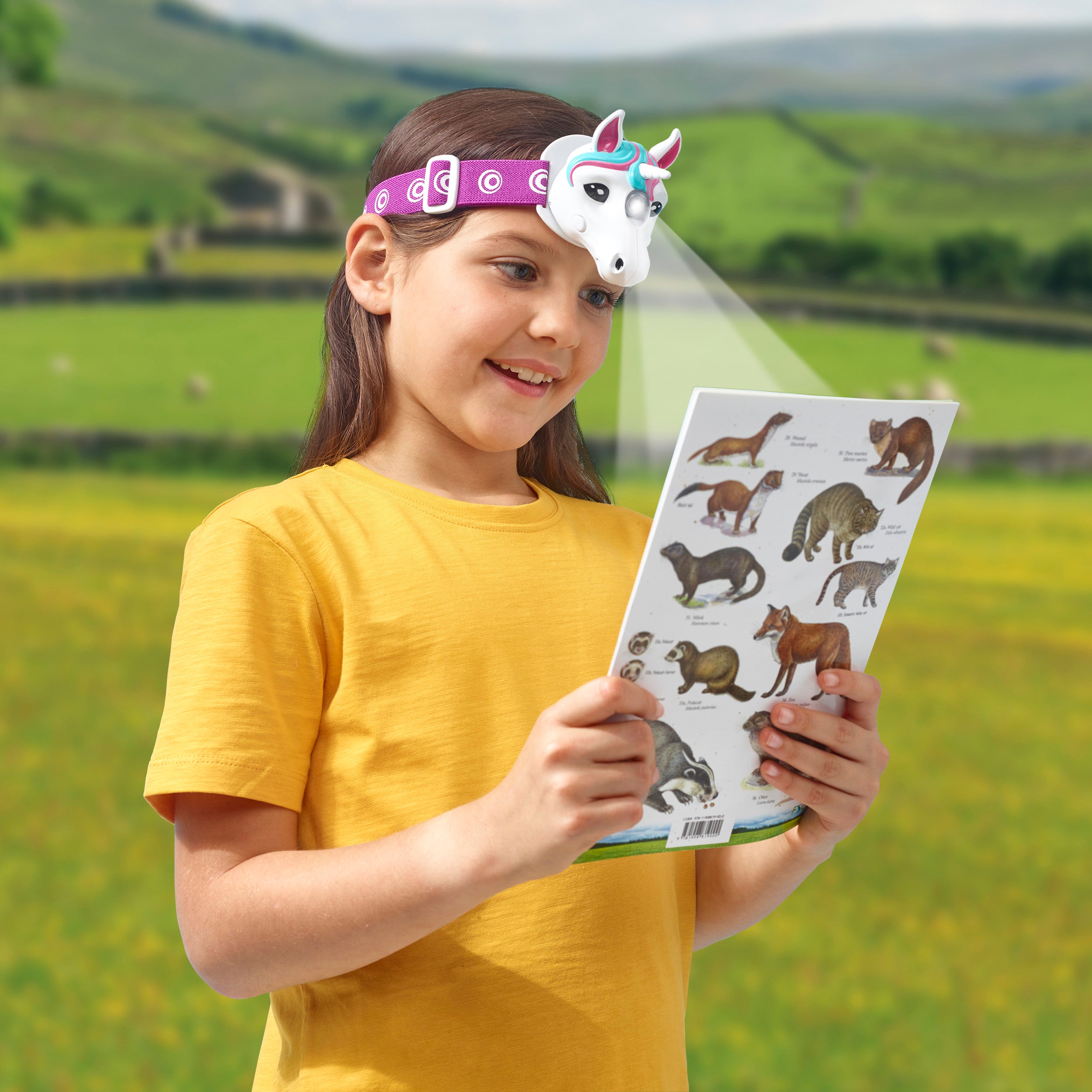 Brainstorm Unicorn Head Torch