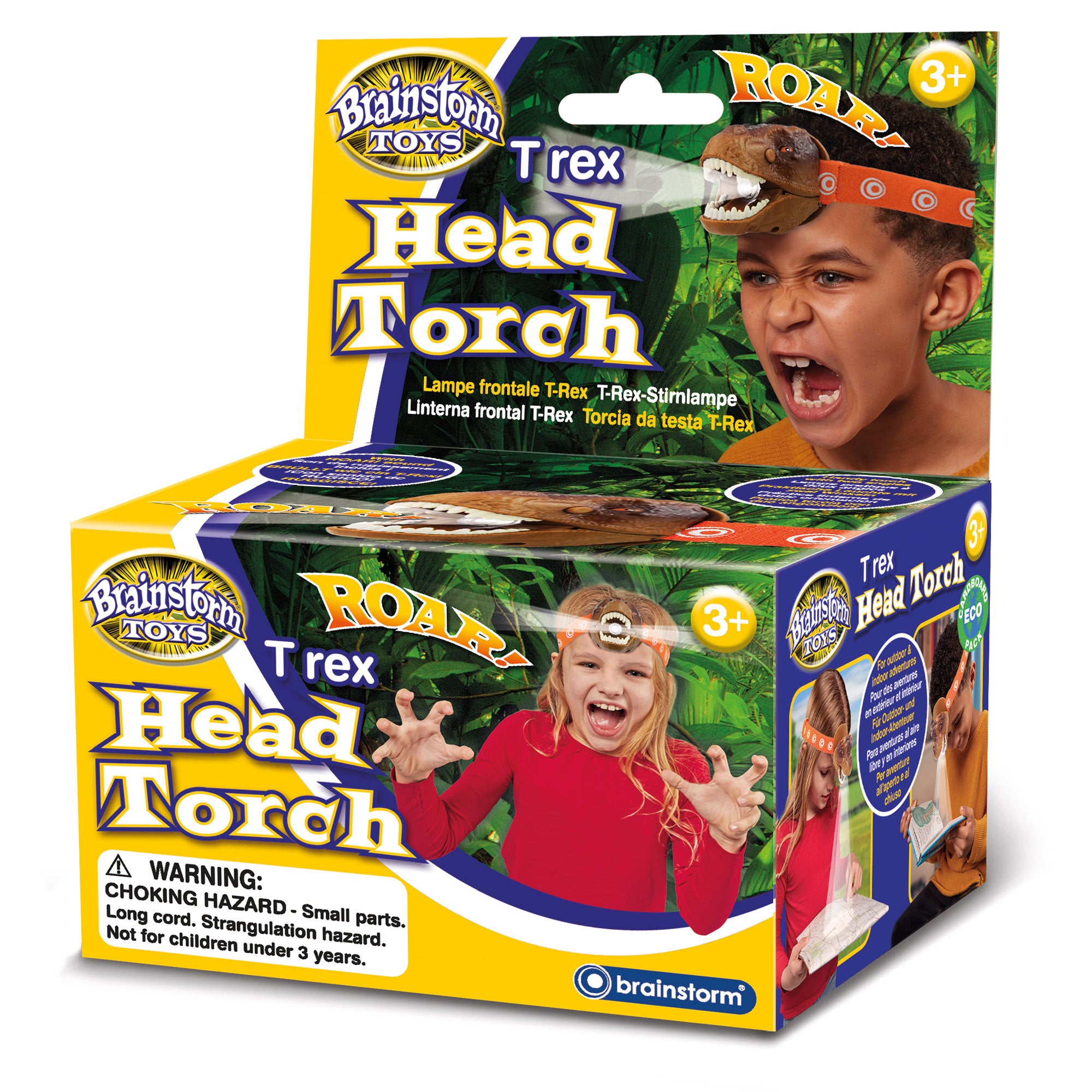 Brainstorm T Rex Head Torch