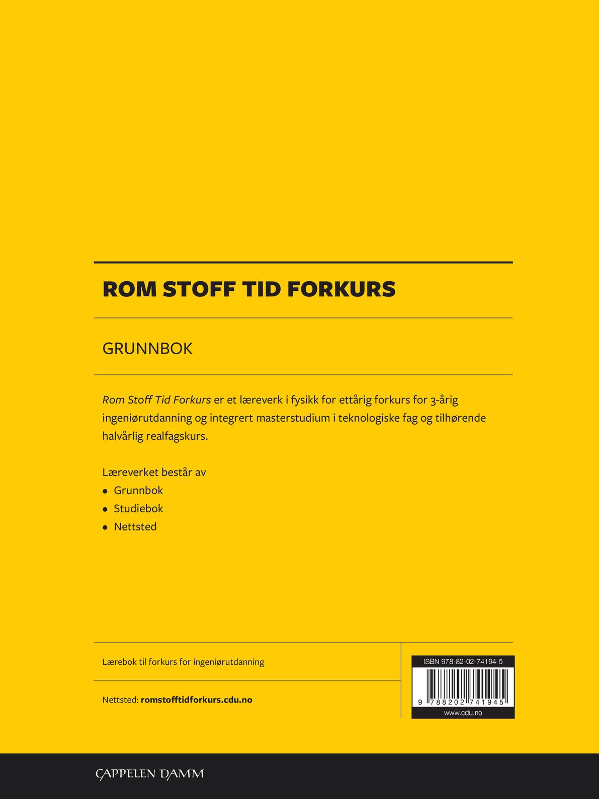 Rom stoff tid