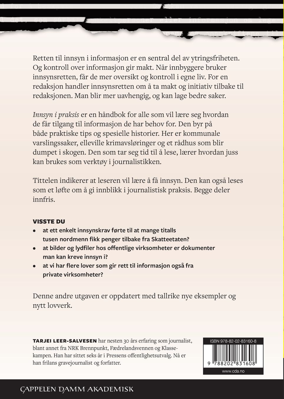 Innsyn i praksis