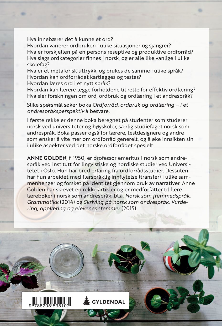 Ordforråd, ordbruk og ordlæring