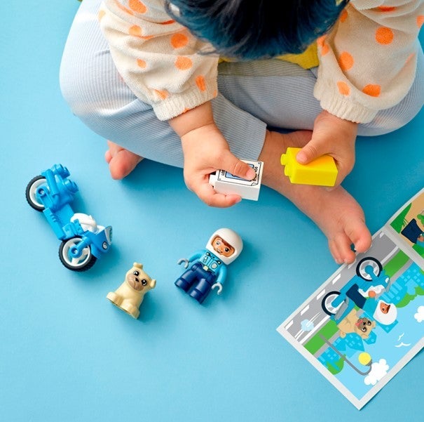 Lego Politimotorsykkel 10967