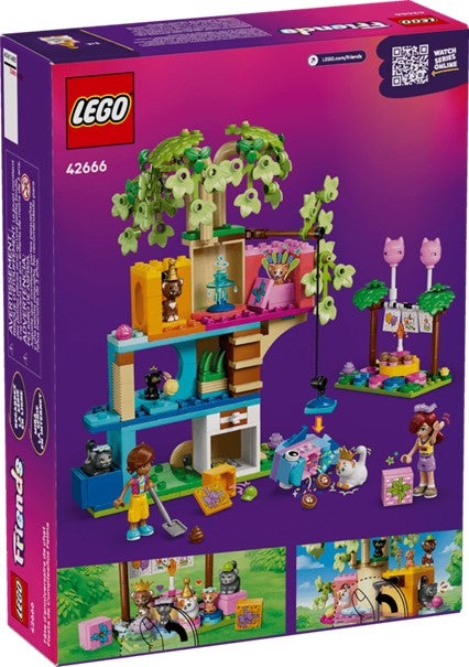 Lego Kattens bursdagsfest og leketre 42666