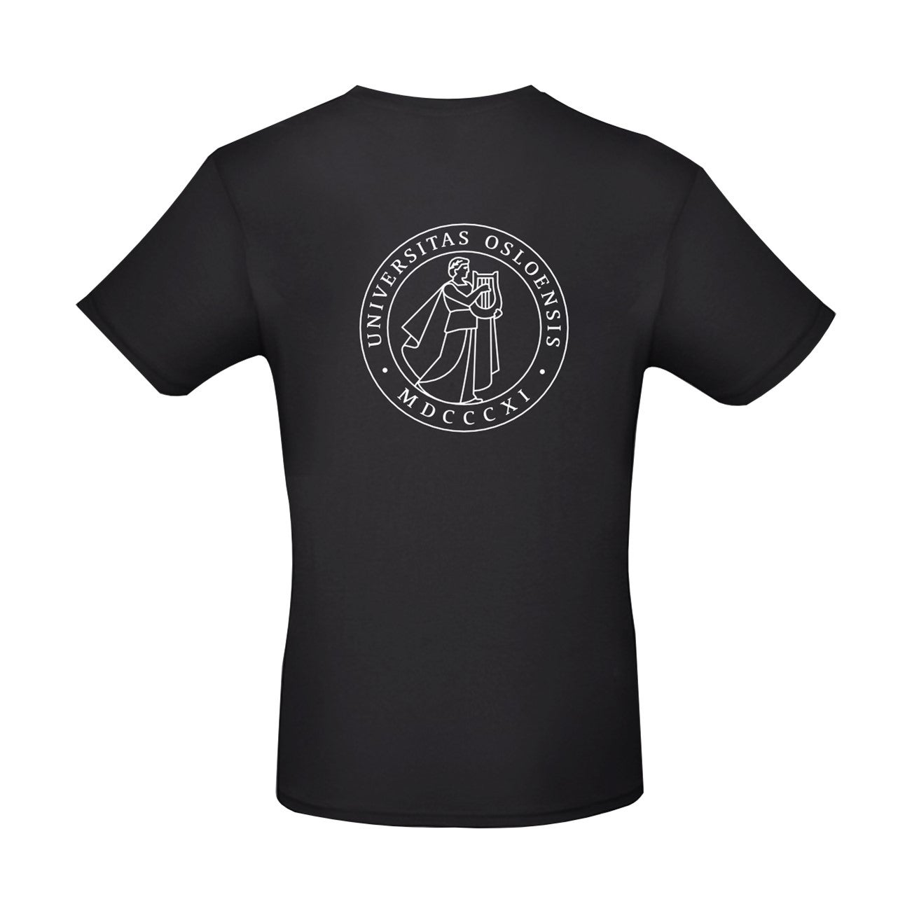 T-skjorte sort XL UiO