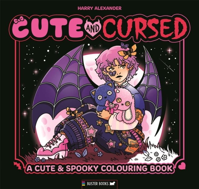 Cute & Cursed - A Spookily Cute Colouring Book