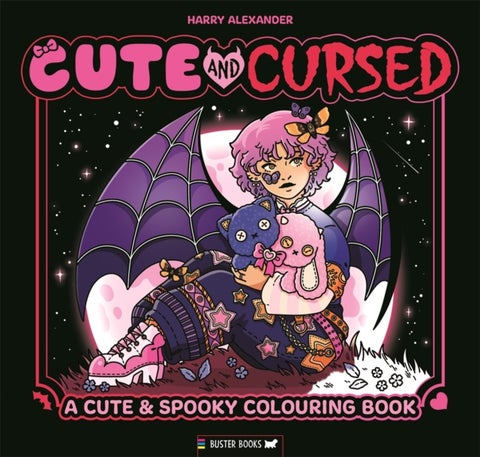 Cute & Cursed - A Spookily Cute Colouring Book
