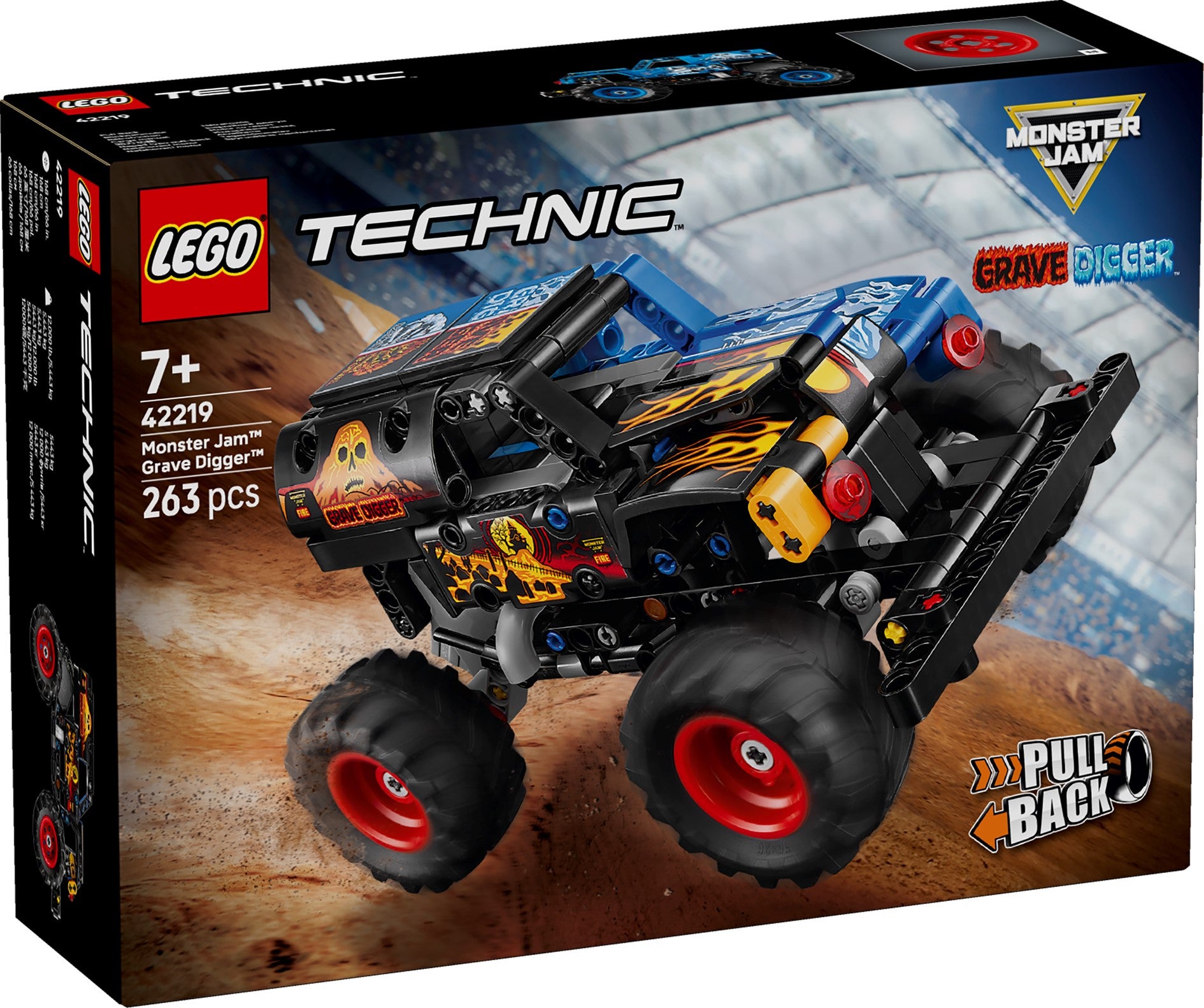 Lego Monster Jam Grave Digger «Ild og is» 42219