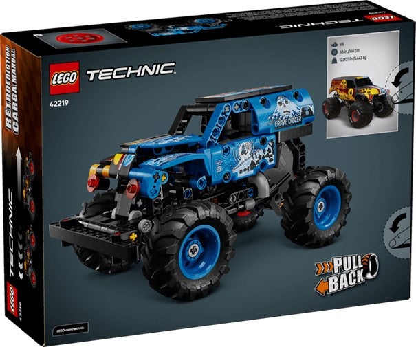 Lego Monster Jam Grave Digger «Ild og is» 42219