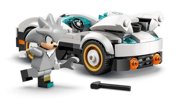 Lego Silvers bil mot Knuckles' monstertruck 77118