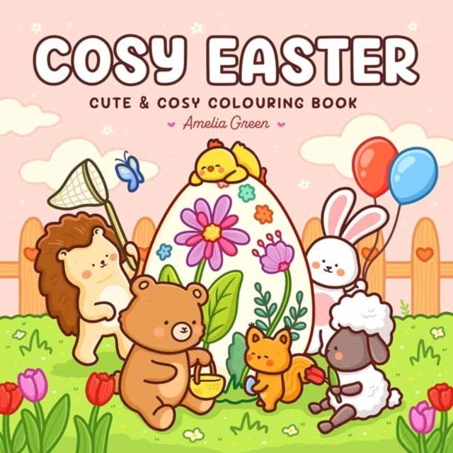 Cosy Easter - Cute & cosy colouring book