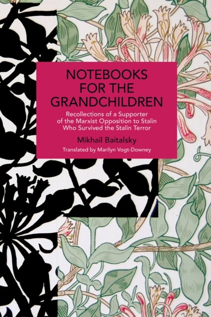 Notebooks for the Grandchildren - Recollections of a Supporter of the Marxist Opposition to Stalin Who Survived the Stalin Terror