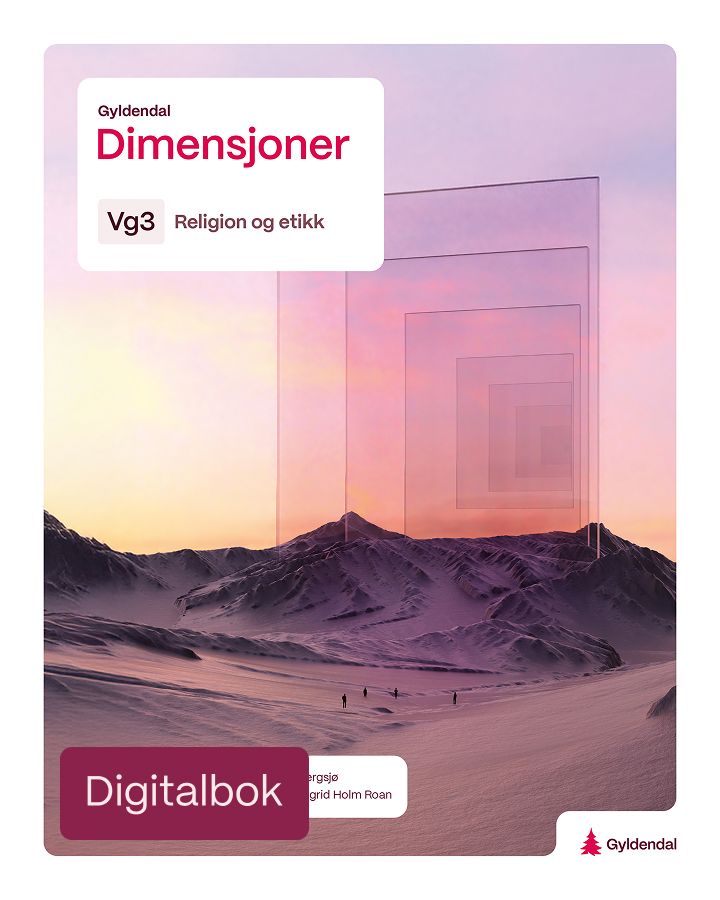 Dimensjoner - Digitalbok : religion og etikk vg3 SF