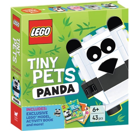LEGO® Books. Tiny Pets: Panda (with exclusive panda mini-build, paper crafts, stickers and activity book)