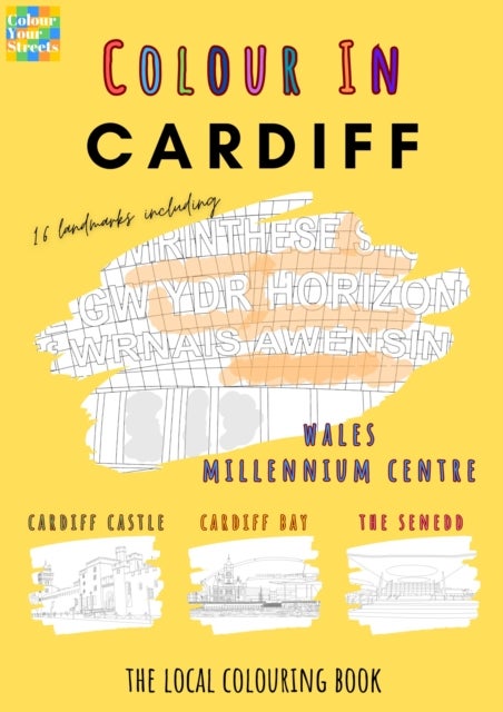 Cardiff Colouring Book (A4)