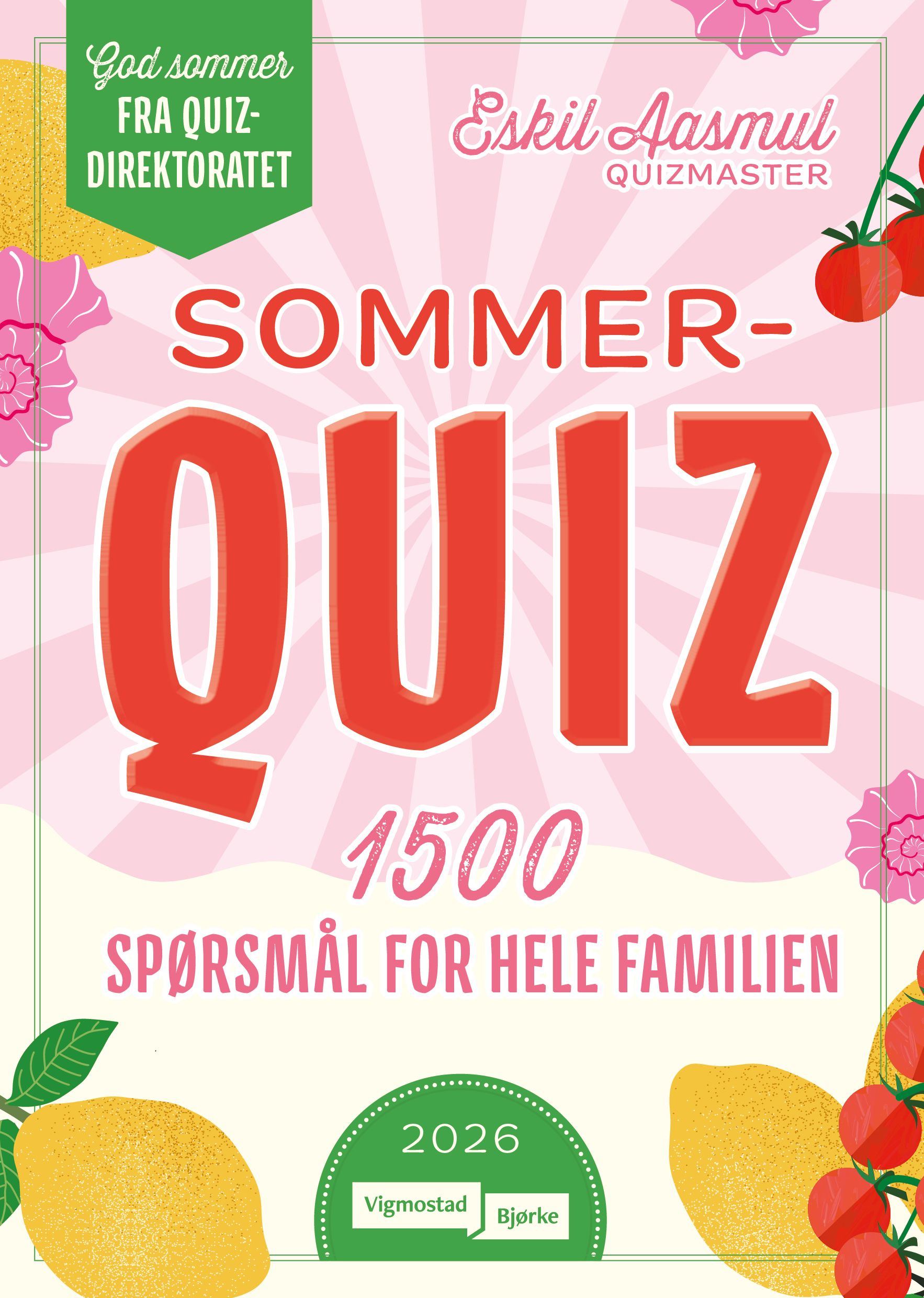 Sommerquiz - 1500 spørsmål for hele familien
