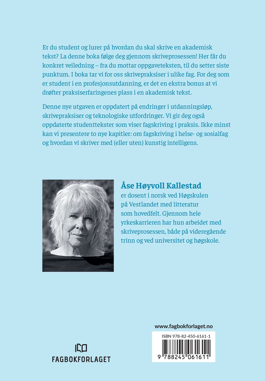 Å skrive fag