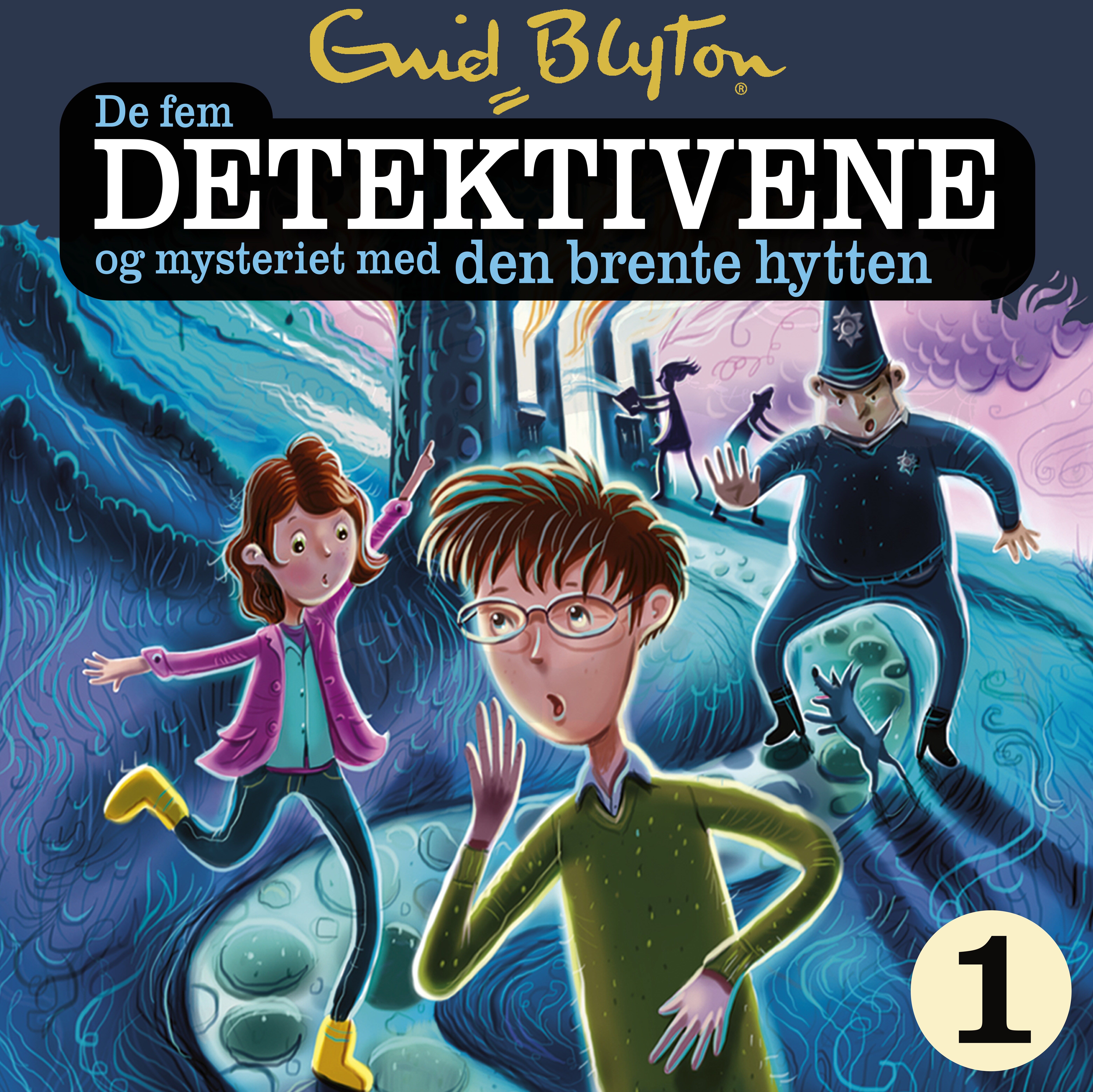 De fem detektivene og mysteriet med den brente hytten