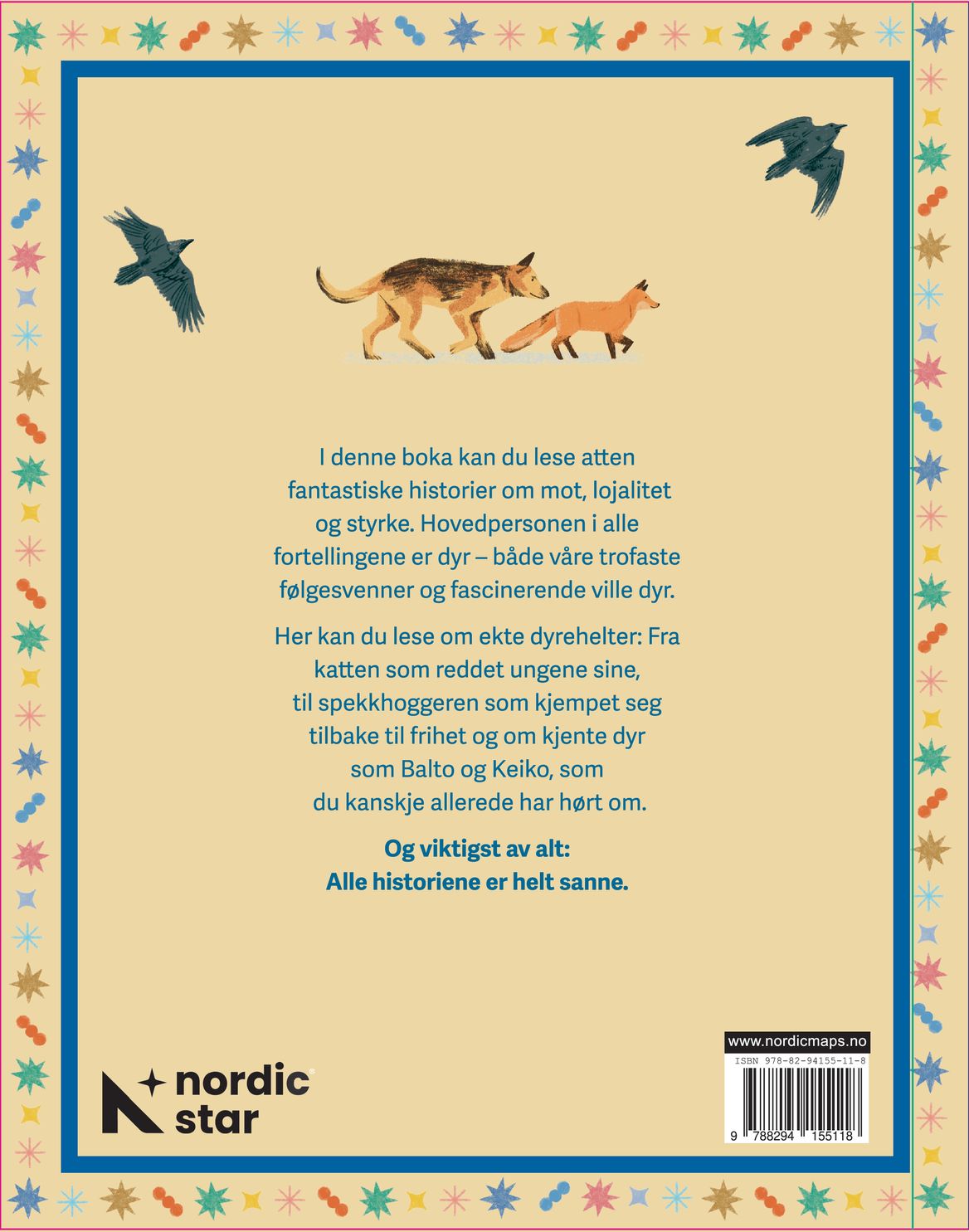 Fantastiske og sanne historier om dyrehelter