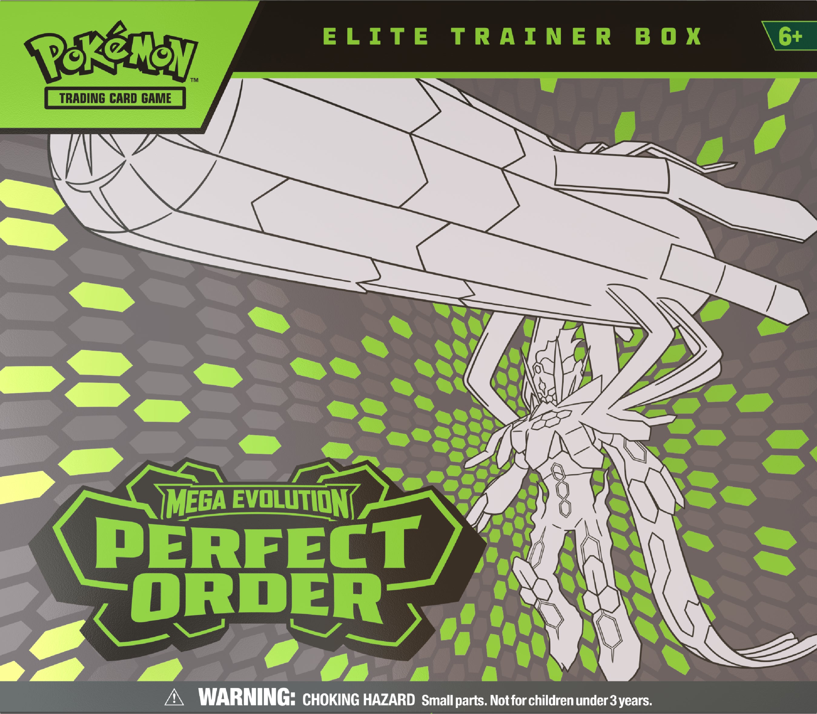 Pokemon Mega Evolution 3 Perfect Order Elite trainer box
