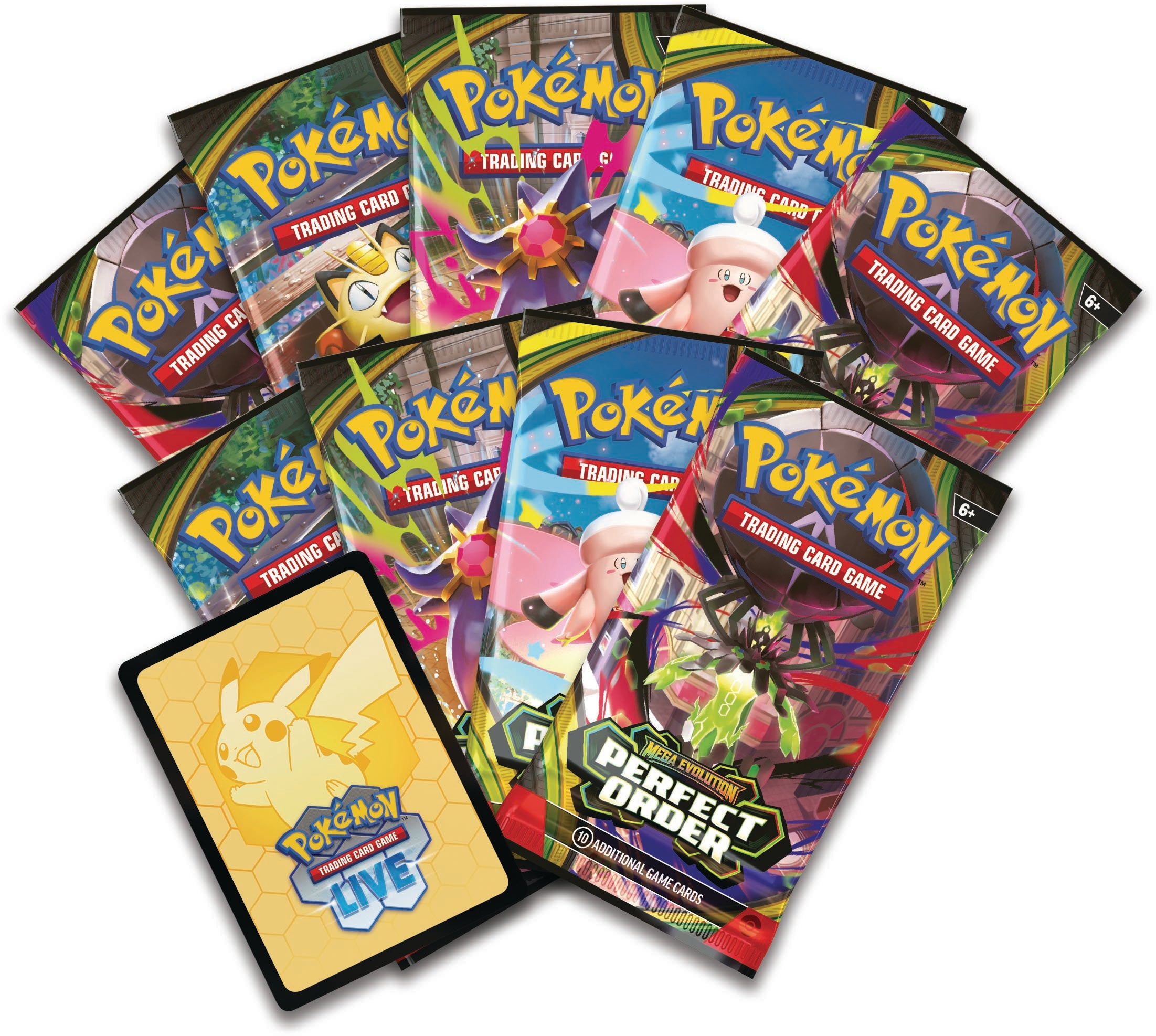 Pokemon Mega Evolution 3 Perfect Order Elite trainer box