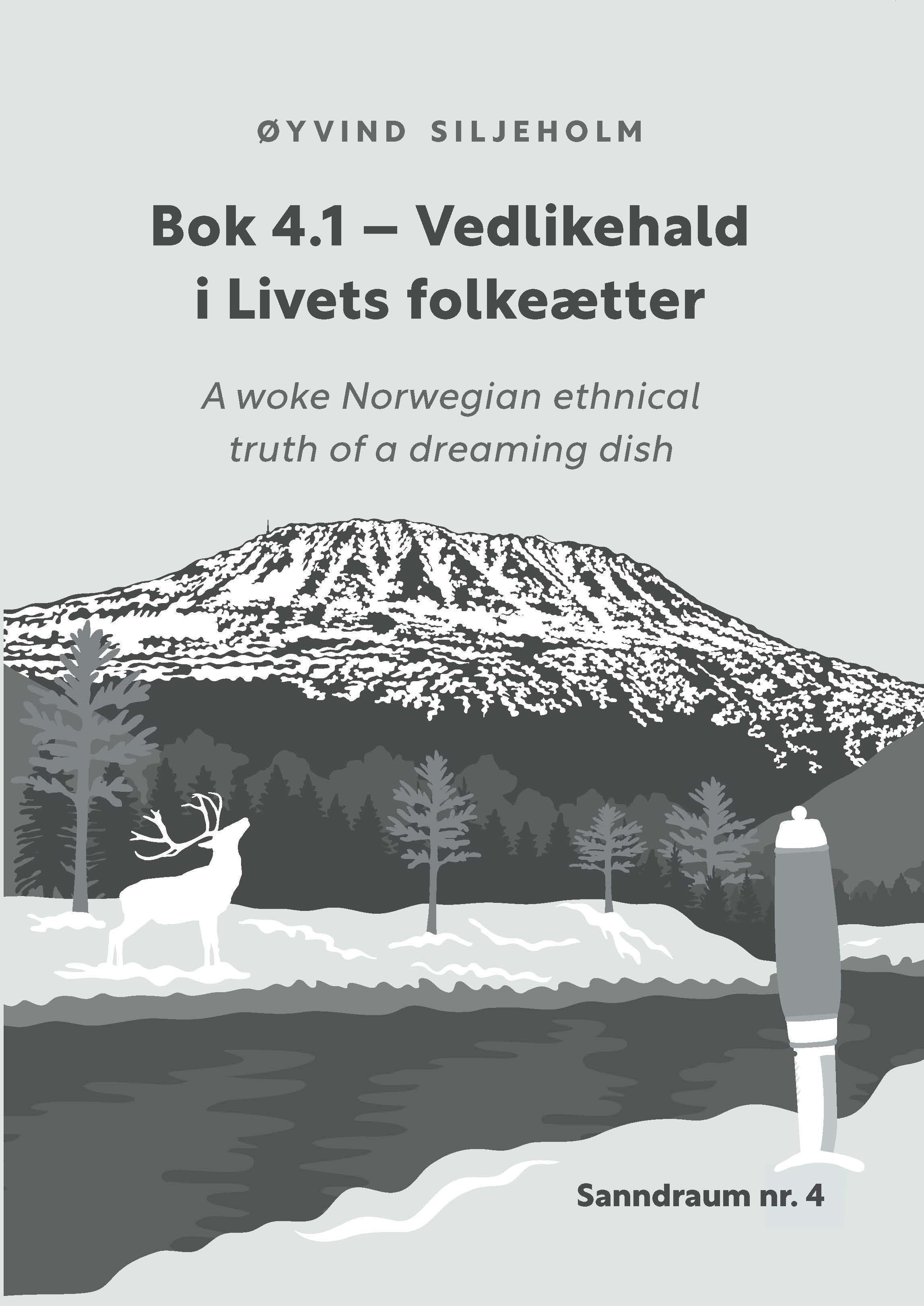 Sanndraum nr. 4 - Bok 4.1  : Fly med meg, eg er klar til å ta av! : bok 4 vedlikehald i livets folkeætte : a woke Norwegian ethnical truth of a dreaming dish