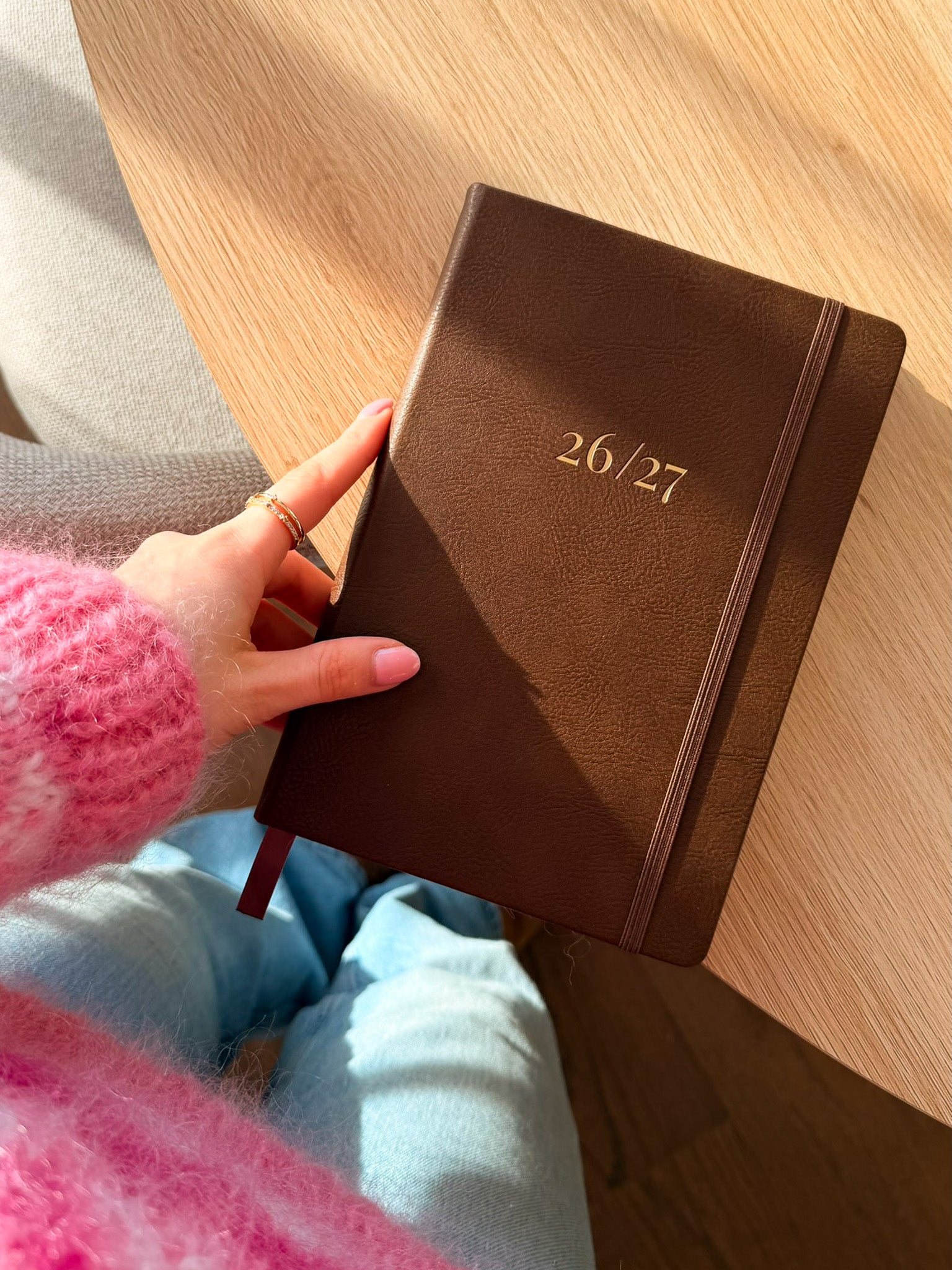 Studieplanlegger 26/27 Aveluna A5 Brun