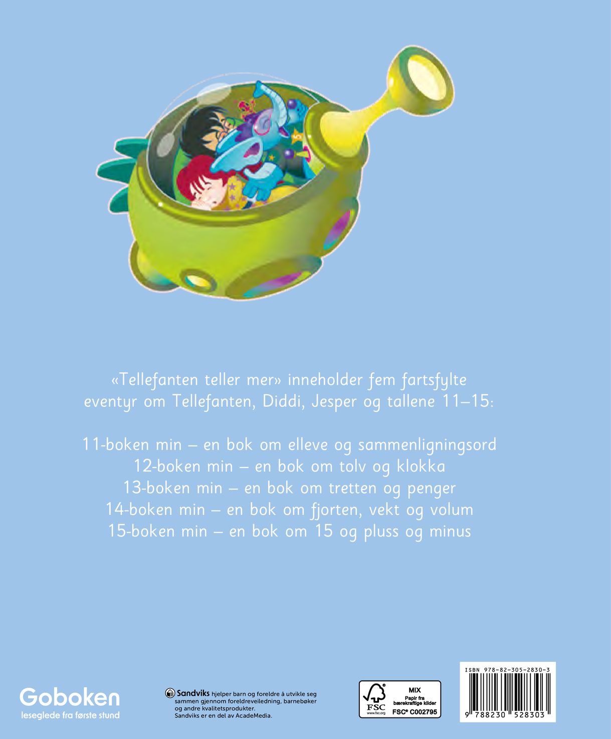 Tellefanten teller mer