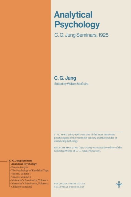 Analytical Psychology - C. G. Jung Seminars, 1925