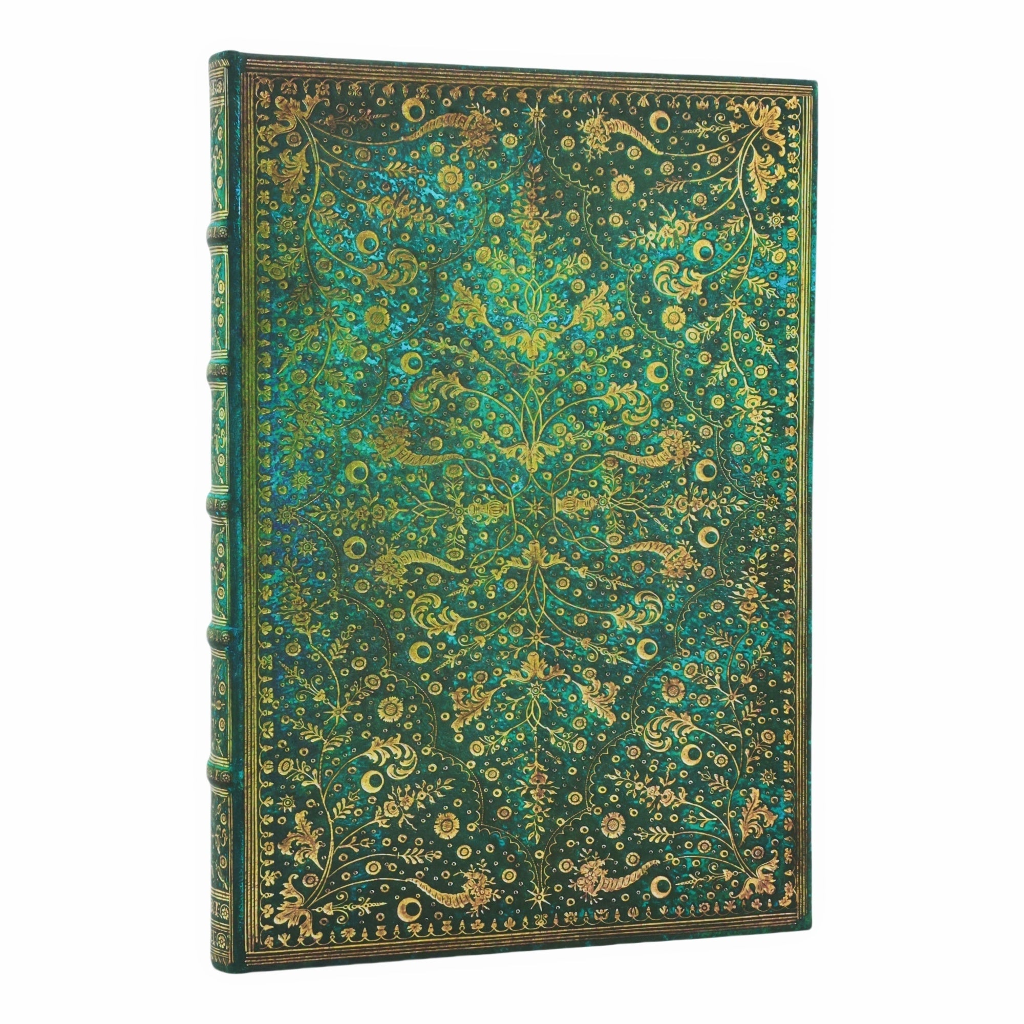 Notatbok Paperblanks Emerald Flower Grande Ulinjert
