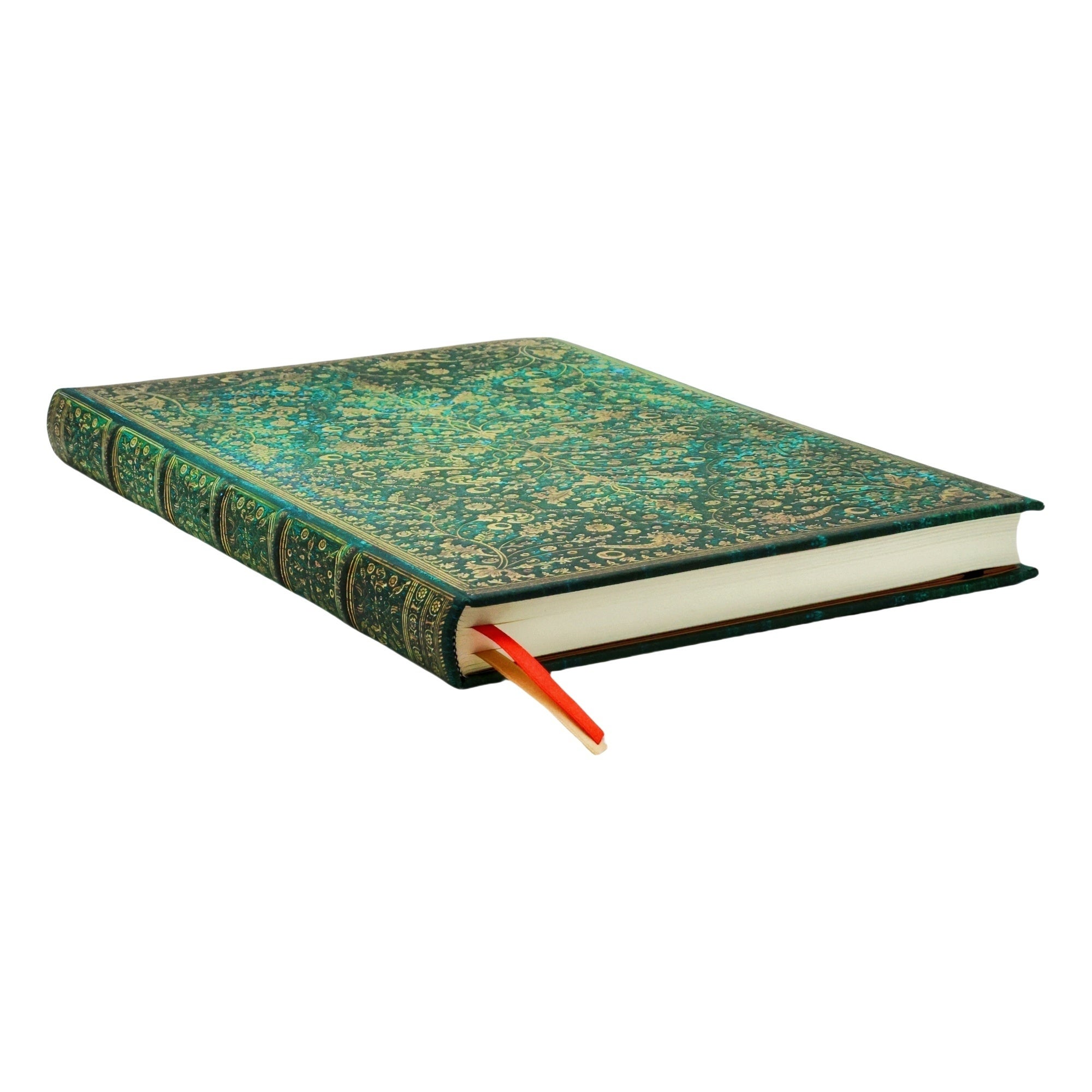 Notatbok Paperblanks Emerald Flower Grande Ulinjert