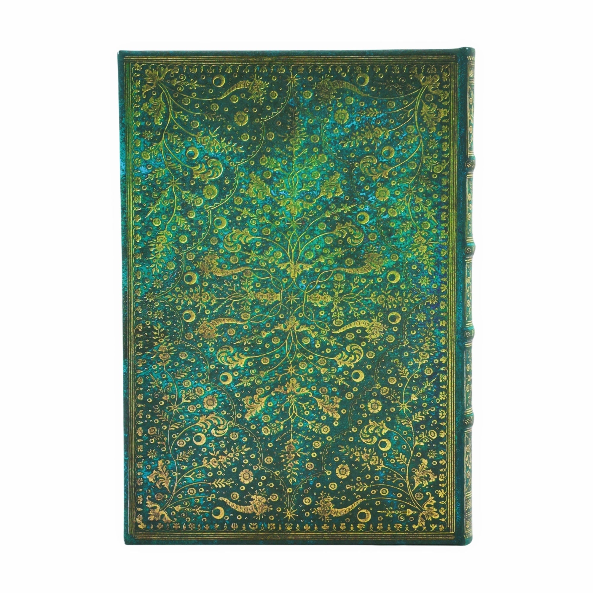 Notatbok Paperblanks Emerald Flower Midi Linjert
