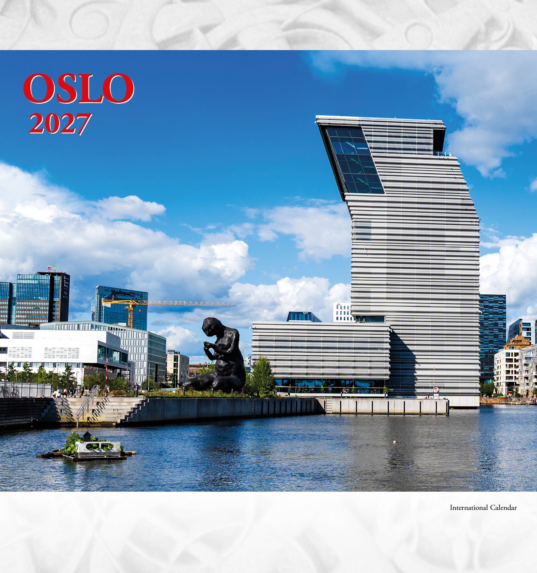 Kalender Oslo 2027 internasjonalt kalendarie