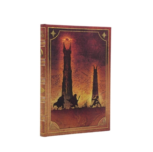 The Quest Continues Journal Midi Custom Unlined Hardcover, 144pg, 120GSM by Paperblanks (The Lord of the Rings Collection)