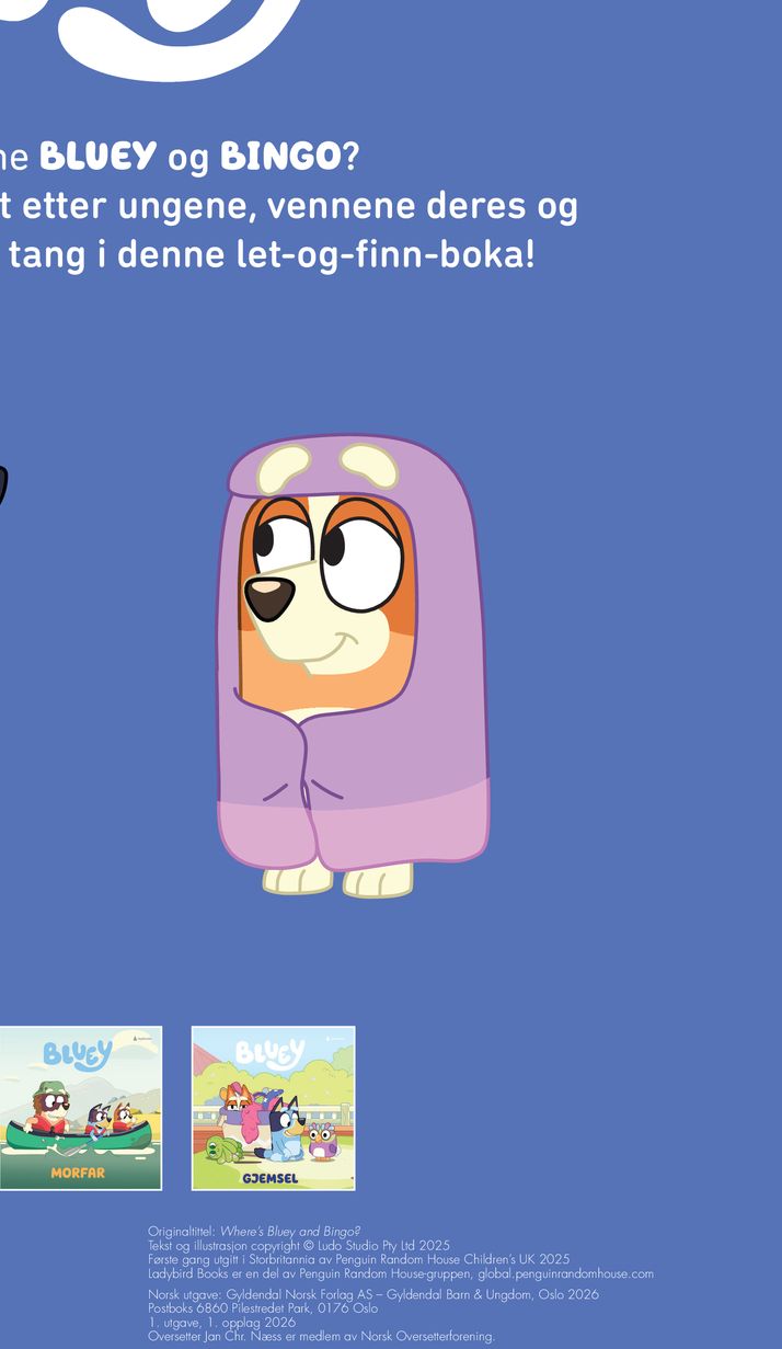 Hvor er Bluey og Bingo?