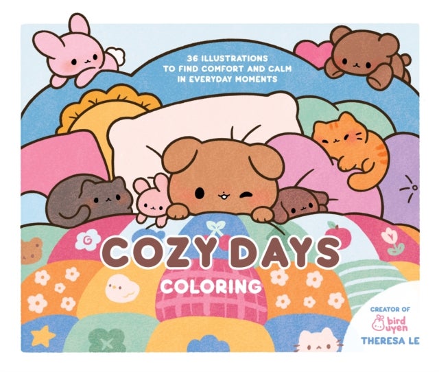 Cozy Days Coloring - 36 Illustrations to Find Comfort and Calm in Everyday Moments