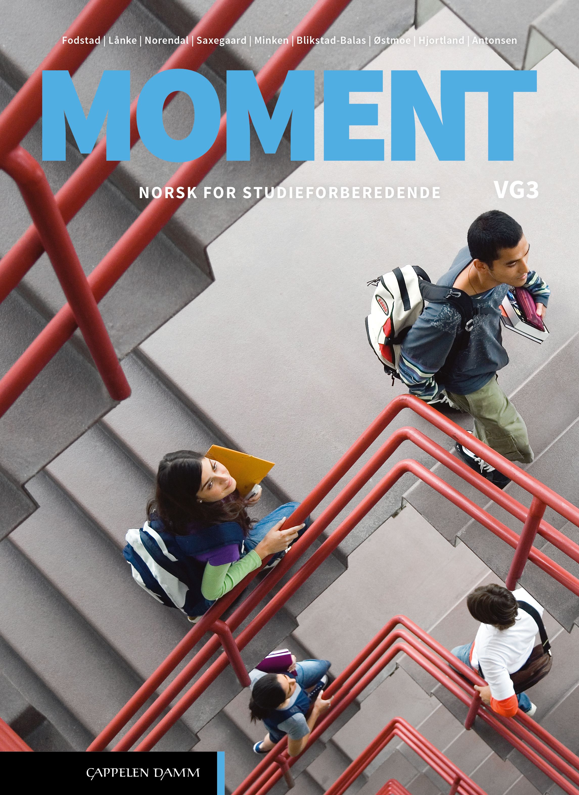 Moment vg3 Unibok - digital lærebok studieforberedende vg3