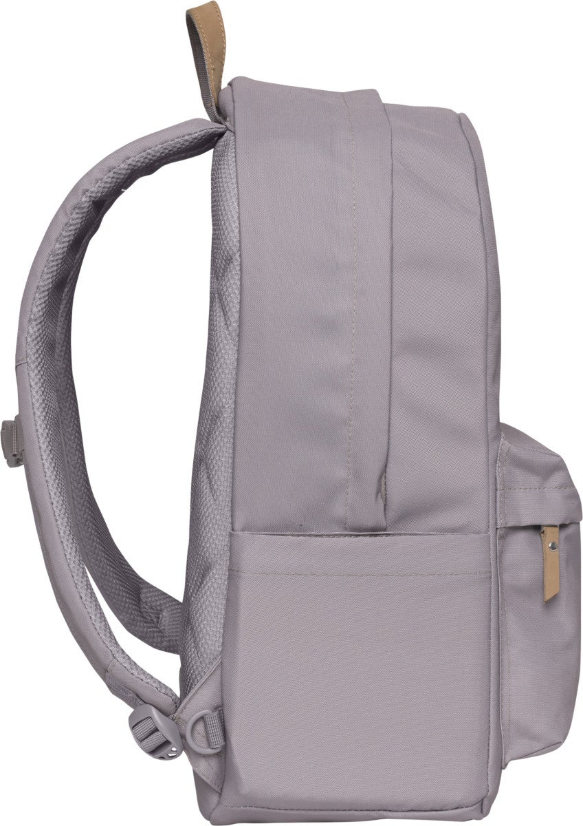 Skolesekk City Warm Grey 28L Beckmann