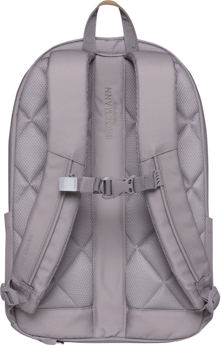 Skolesekk City Warm Grey 28L Beckmann