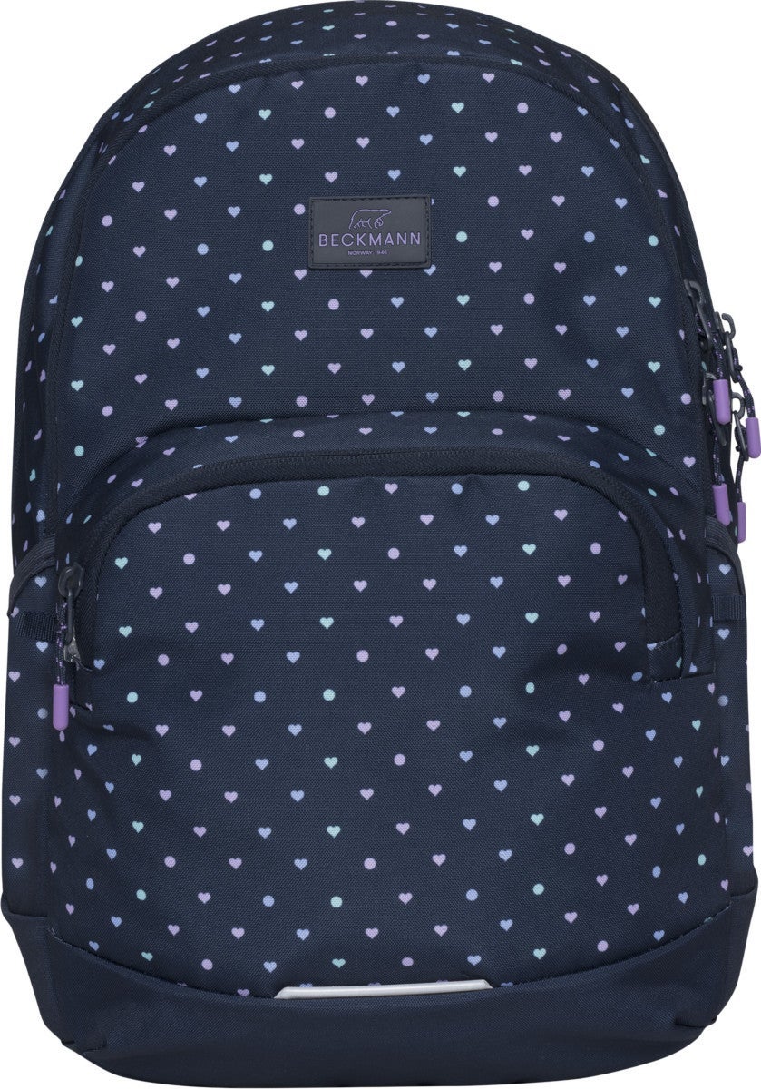 Skolesekk 2.7-kl Blue Hearts Sport Junior 30L - Beckmann