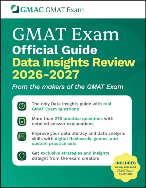 GMAT Official Guide Data Insights Review 2026 - 2027 - Book + Online Question Bank