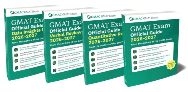 GMAT Official Guide 2026-2027 Bundle - Books + Online Question Bank