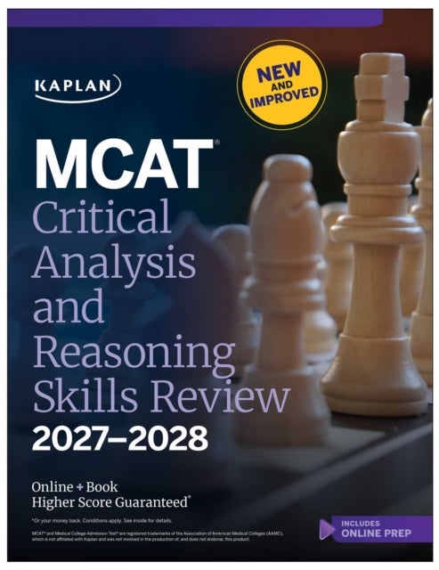 MCAT Critical Analysis and Reasoning Skills Review 2027-2028 - Online + Book