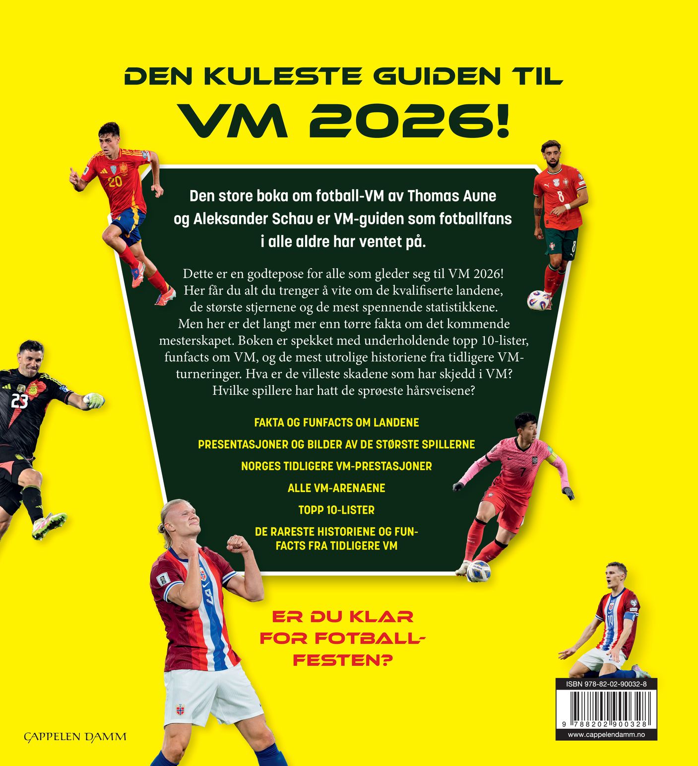 Den store boka om fotball-VM 2026