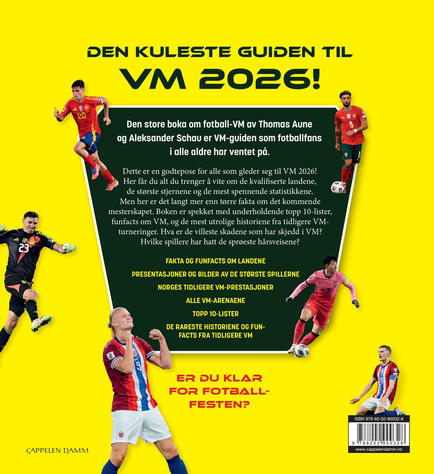Den store boka om fotball-VM 2026