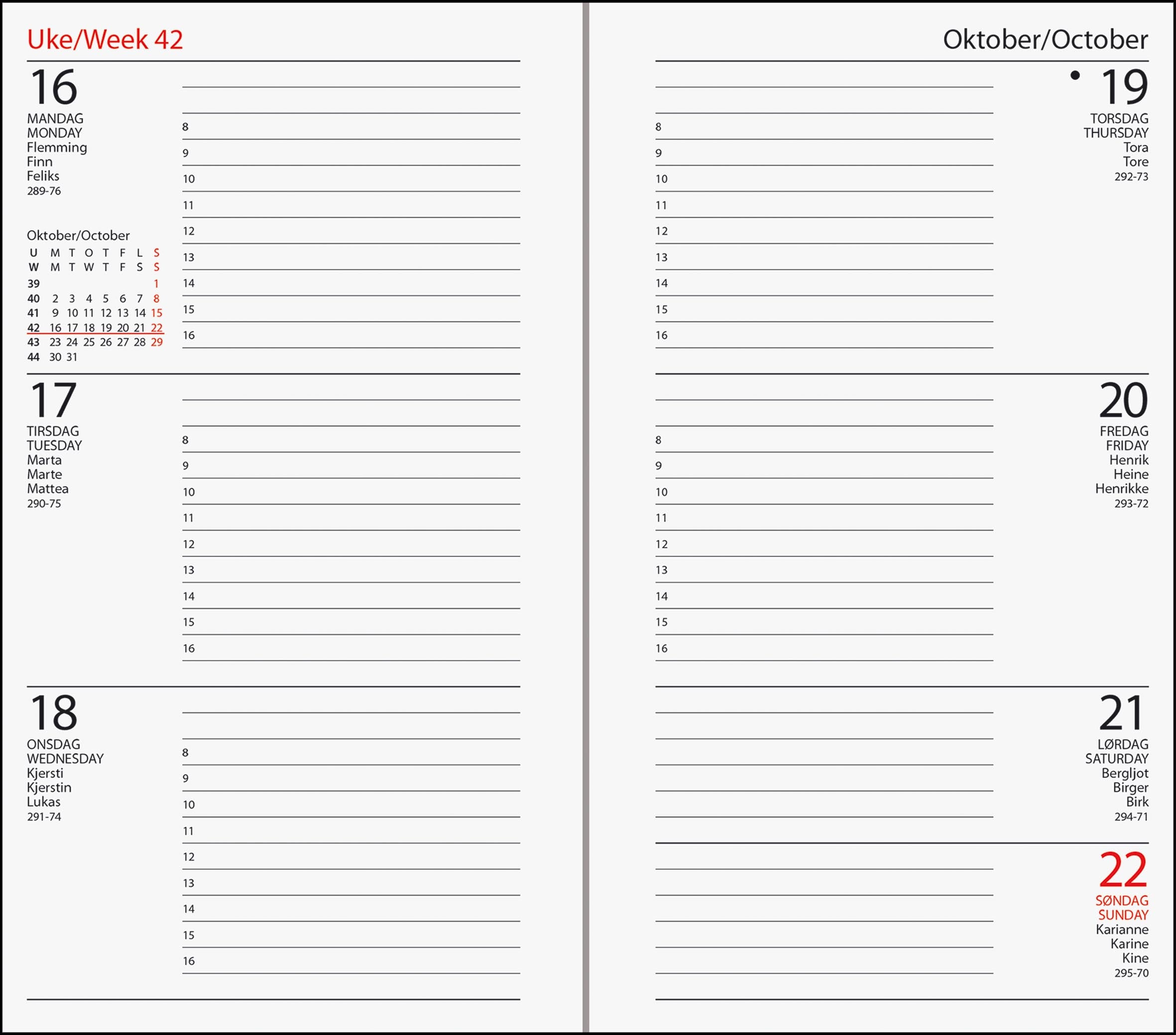 Kalender 7.Sans 26/27 Datum