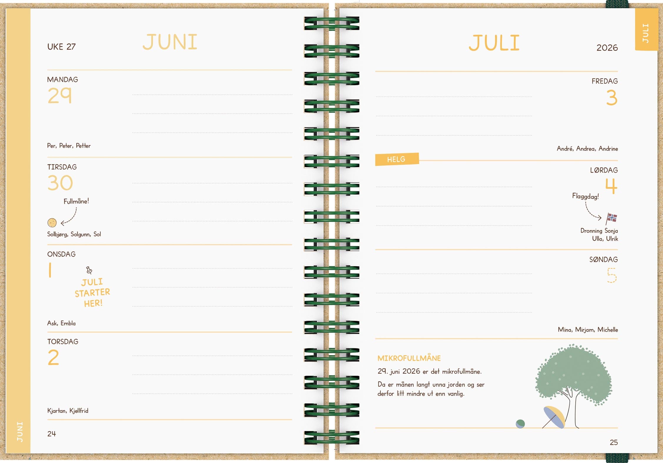 Kalender 7.Sans 26/27 Min Magiske Hverdag A5