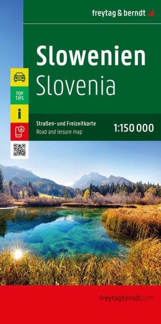 Slovenia 1:150 000 - Road and Leisure Map